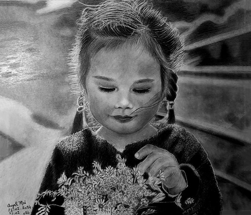 Portrait réalisé